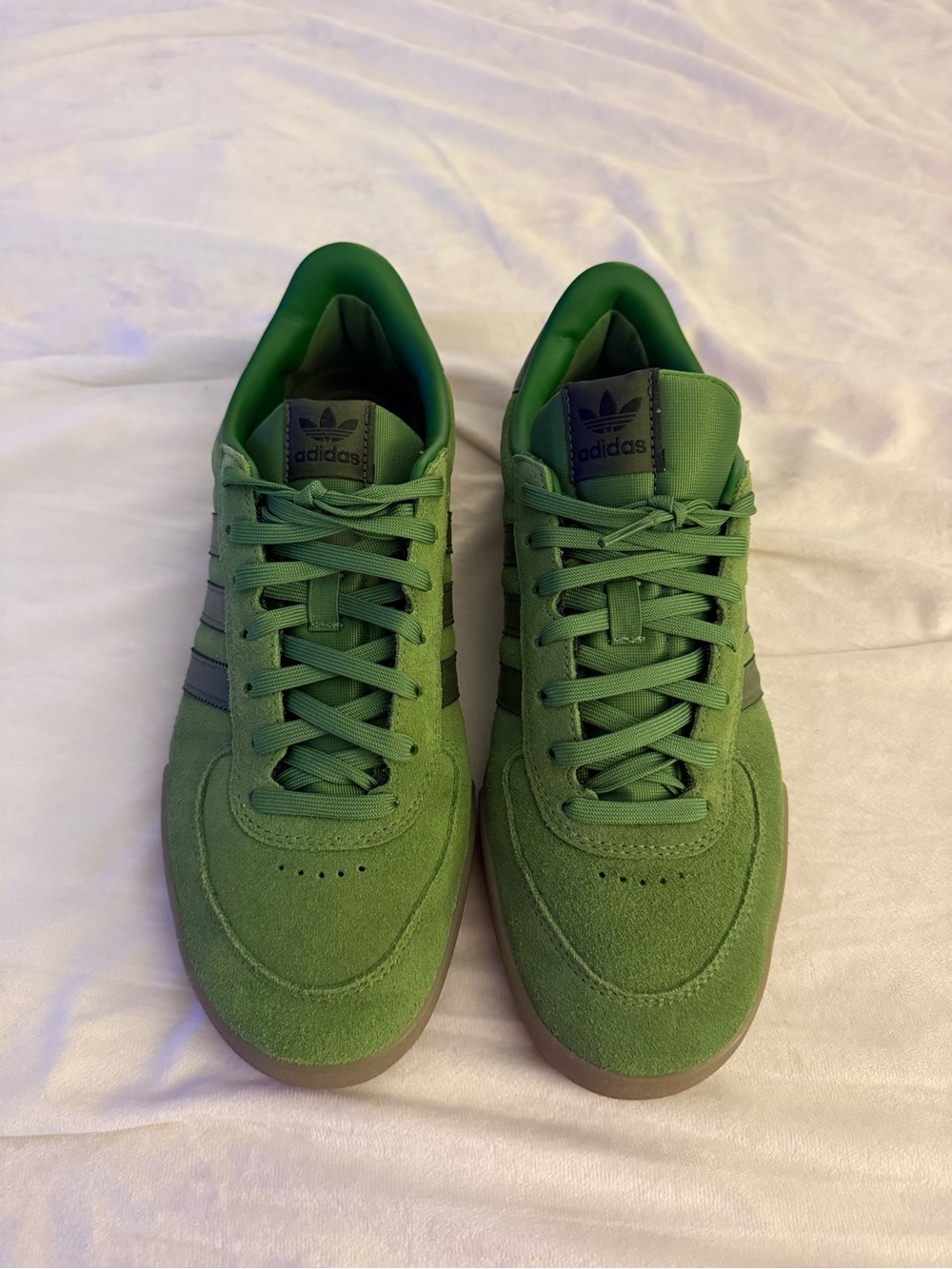 adidas Glenburn Men’s Green Suede Low-Top Sneakers